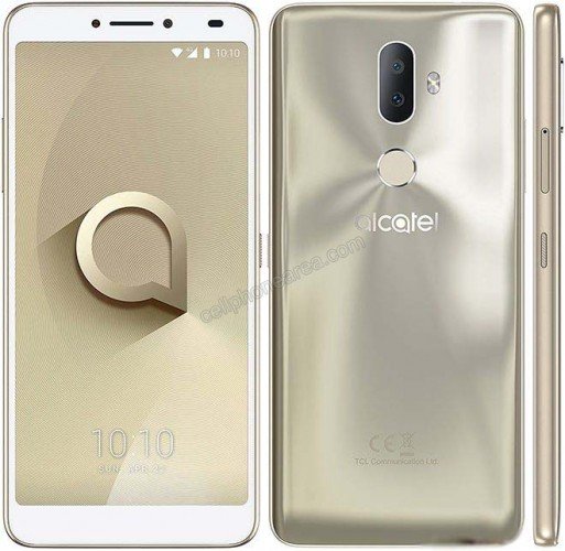 alcatel 3v Spectrum Gold