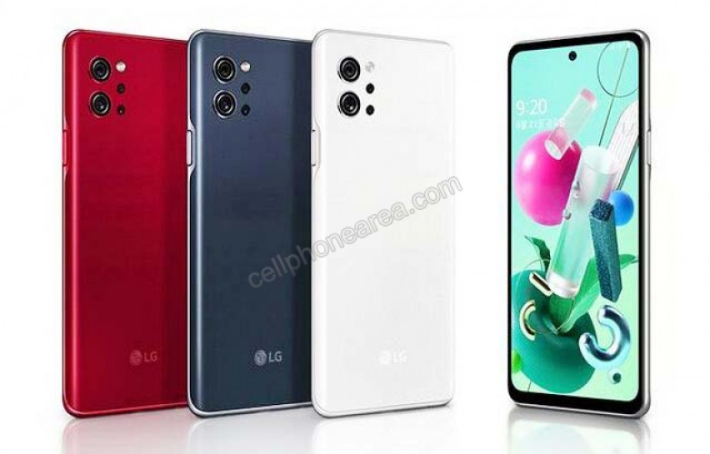 LG Q92 5G Three Variant Colors Smartphone