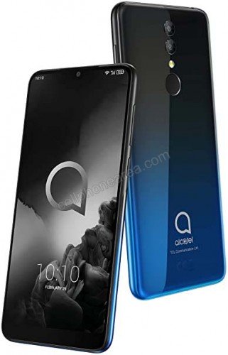 alcatel 3 (2019) Black blue gradien