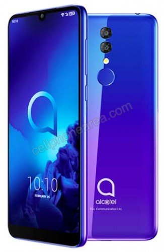 alcatel 3 (2019) Blue purple gradient