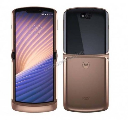 Motorola Razr 5G Blush Gold