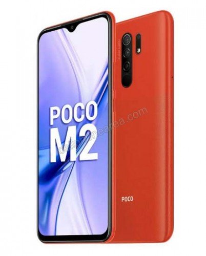 Xiaomi Poco M2 Brick Red