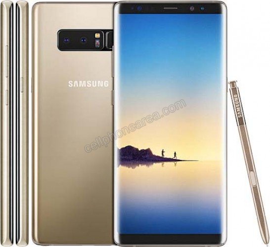 Samsung Galaxy Note 8 Maple Gold