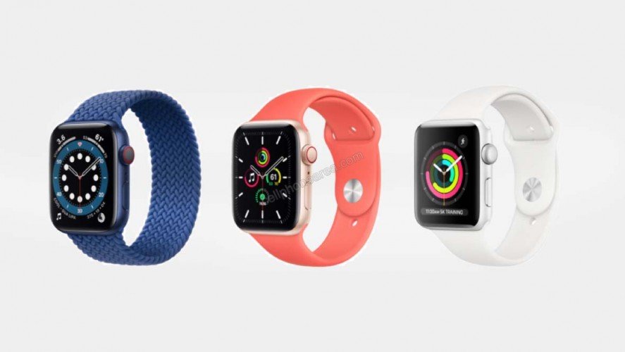 Apple Watch Series 6 Three Variant Colors Watch