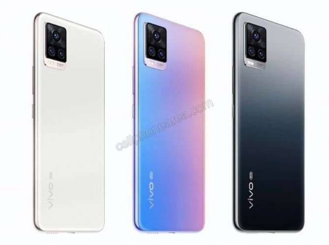 Vivo V20 Three Variant Colors Smartphone