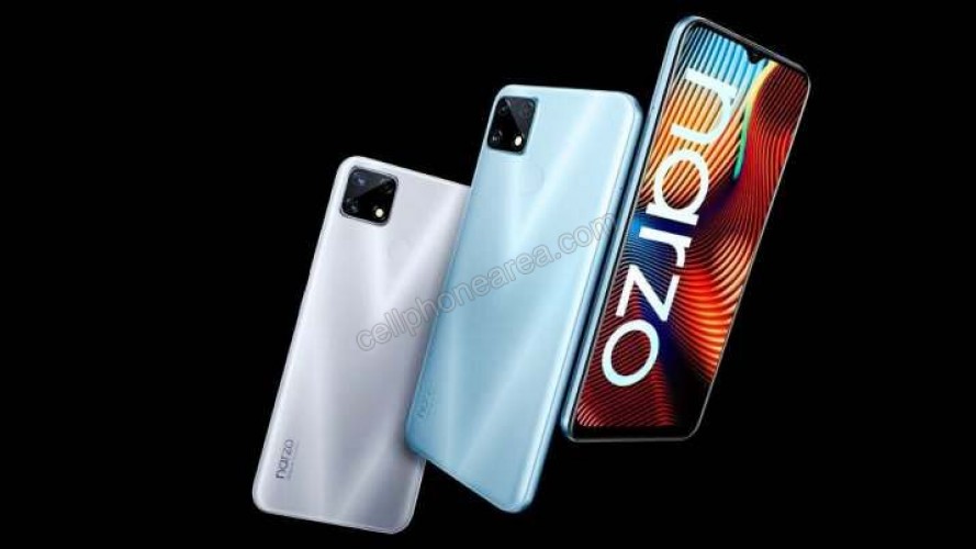 Realme Narzo 20 Two Variant Colors Smartphone