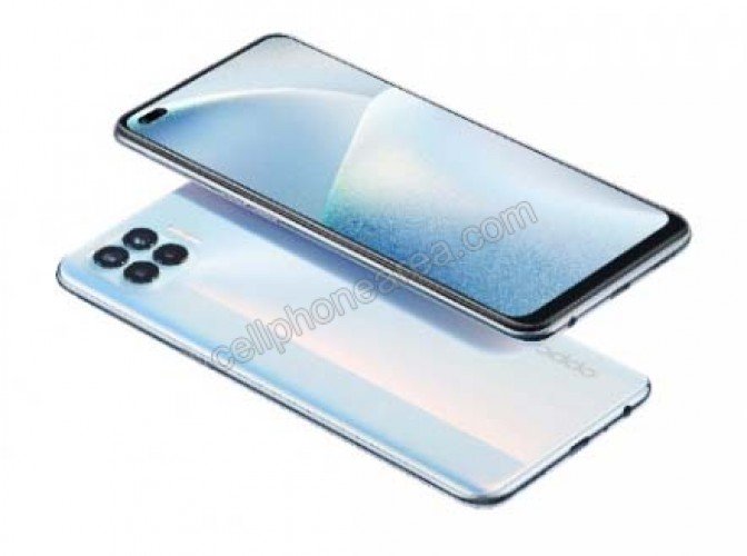 Oppo Reno4 F White