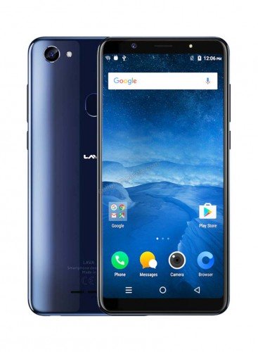 Lava Z81 Blue