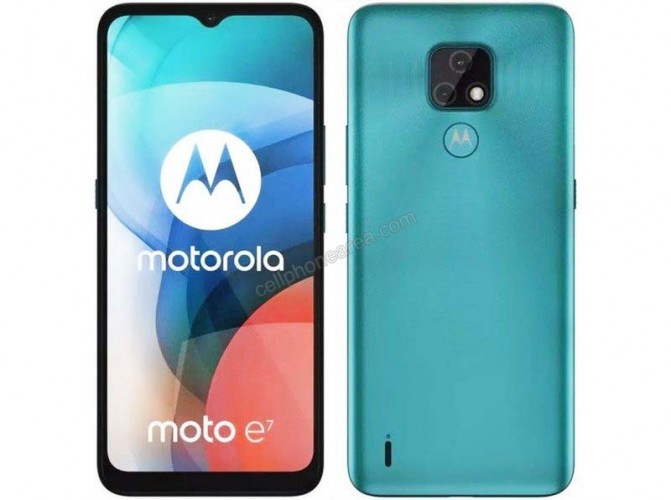 Motorola Moto E7 Navy Blue