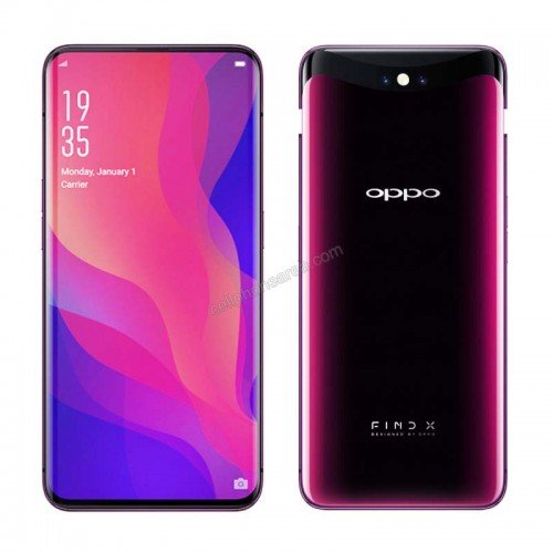 Oppo Find X Bordeaux Red