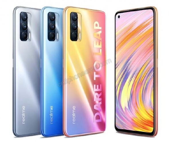 Realme V15 5G Three Variant Colors Smartphone