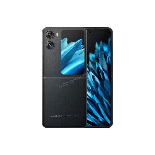 oppo find n2 flip black up