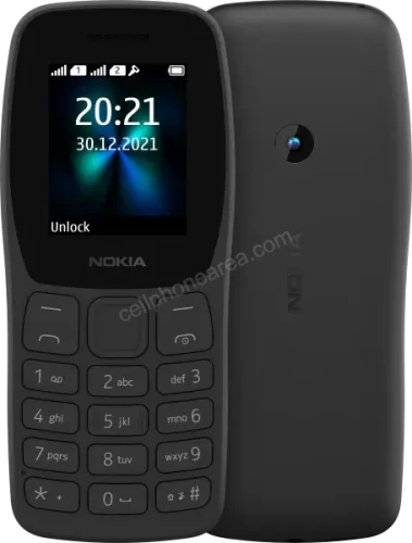 nokia 110 charcoal front back int