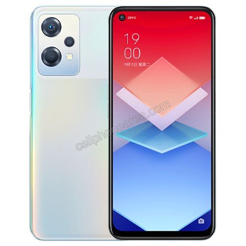 oppo k10x 5g silver blue