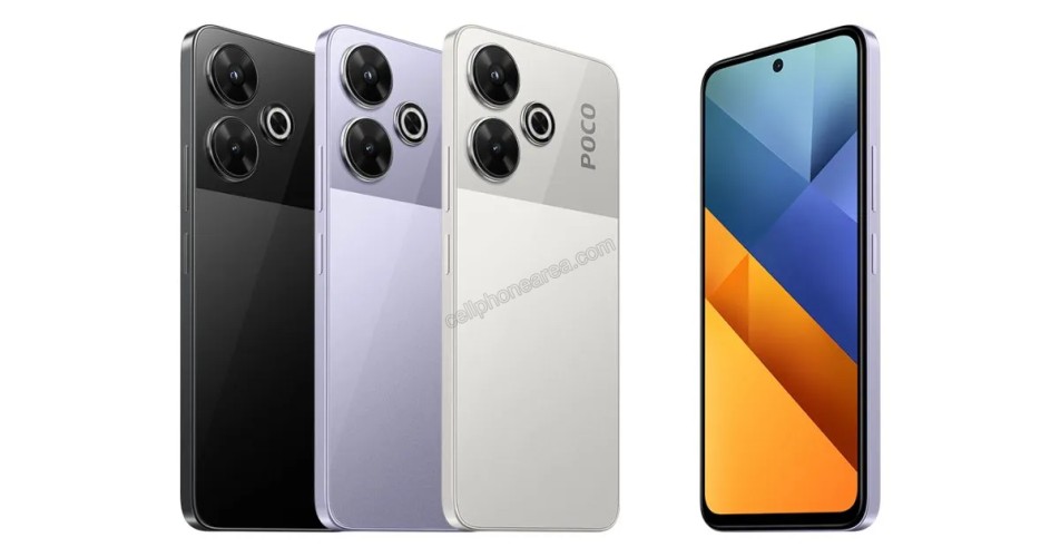 POCO M6 plus Colours